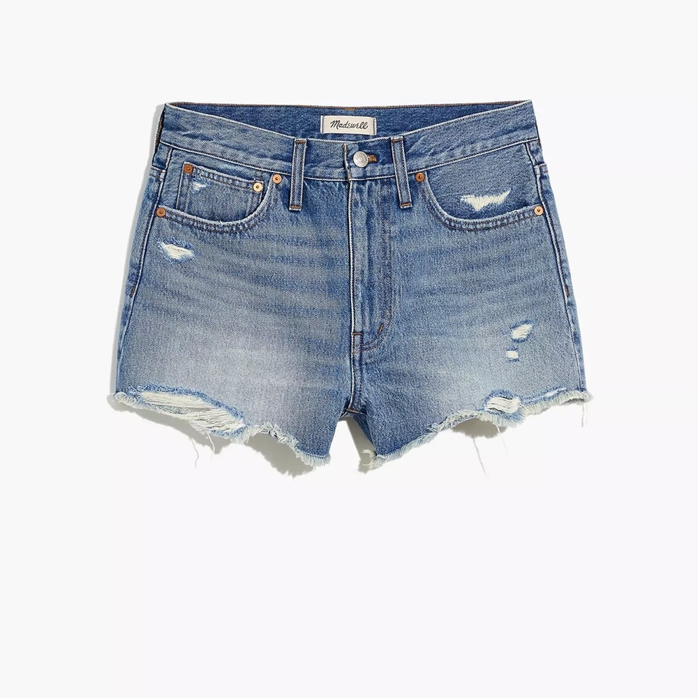 Madewell waist 28. “The Relaxed denim short”